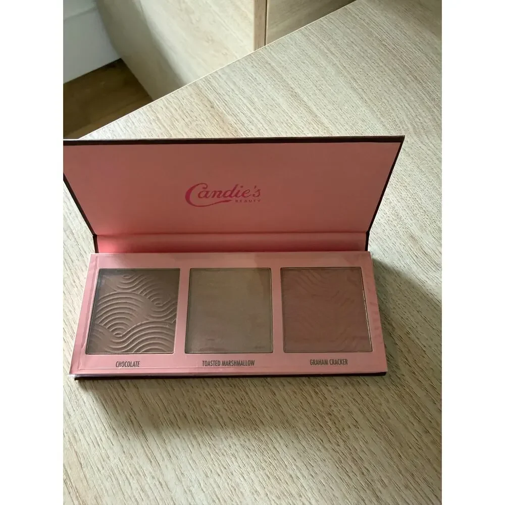$22 Candie’s Beauty Parlor S’Mores 3-in-1 Contour Palette New